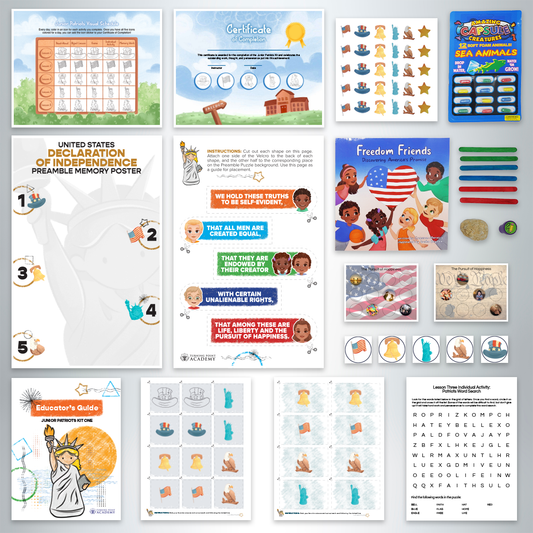 Junior Patriots Kit - Declaration of Independence